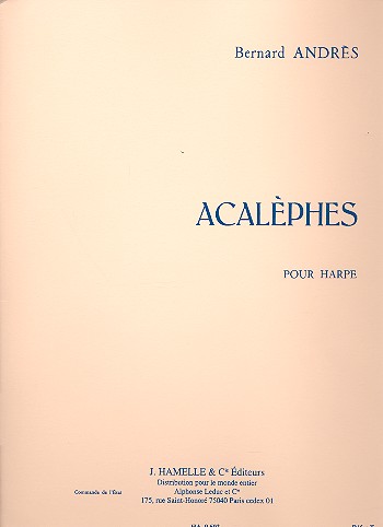 Acalèphes pour harpe    