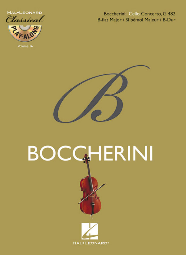 Konzert B-Dur G482&nbsp;&nbsp;für Violoncello (+CD)&nbsp;&nbsp;