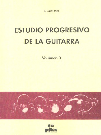 Estudio progresivo de la Guitarra vol.3    