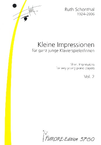 Kleine Impressionen Band 2  für Klavier  