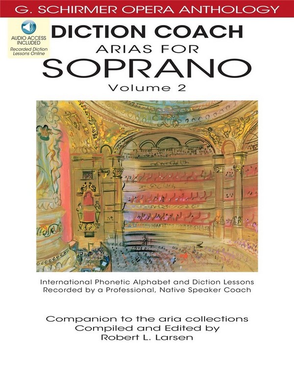 Diction Coach - Arias for Soprano vol.2&nbsp;&nbsp;(+3 CD's) for soprano and piano&nbsp;&nbsp;