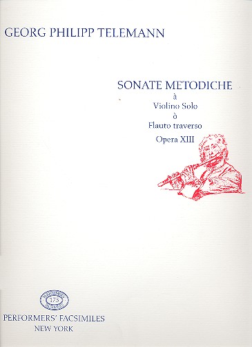 6 Sonate metodiche op.13&nbsp;&nbsp;für Violine (Flöte) und Bc&nbsp;&nbsp;Faksimile