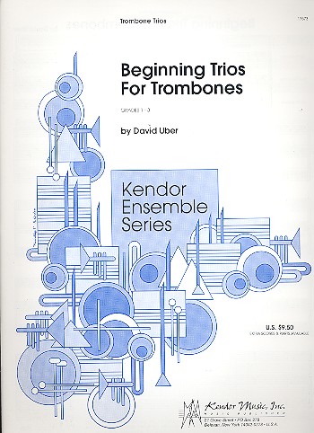 Beginning Trios for 3 trombones&nbsp;&nbsp;score and parts&nbsp;&nbsp;