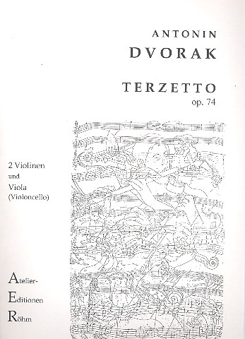 Terzett op.74&nbsp;&nbsp;für 2 Violinen und Viola (Violoncello)&nbsp;&nbsp; Stimmen
