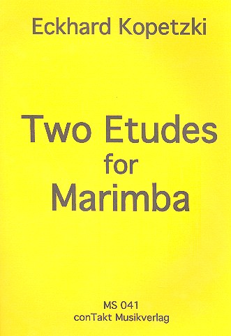 2 Etüden  für Marimbaphon  