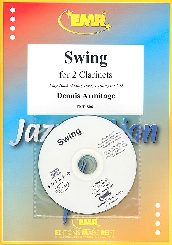 Swing (+CD) for 2 clarinets&nbsp;&nbsp;Score and parts&nbsp;&nbsp;