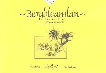 Bergbleamlan   für 2 Zithern  Stimmen