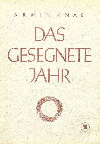 Das gesegnete Jahr  für Klavier  