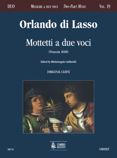 Motetti à due voci (1610)&nbsp;&nbsp;chiavi originali&nbsp;&nbsp;