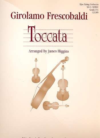 Toccata für Streichorchester  Partitur und Stimmen  