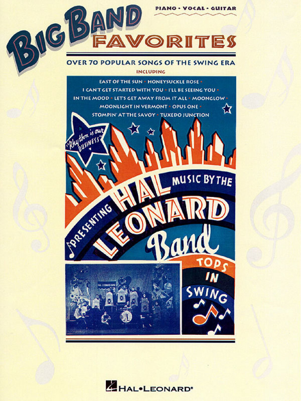 Big Band Favorites&nbsp;&nbsp;songbook piano/vocal/guitar&nbsp;&nbsp;