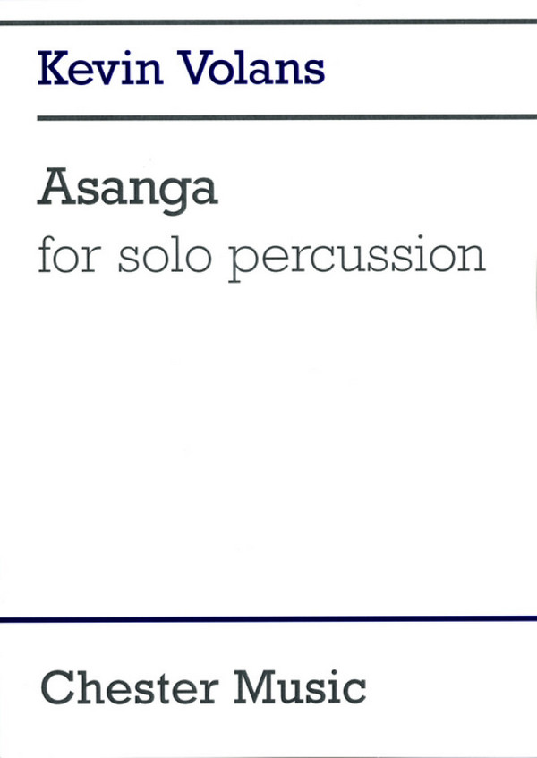 Asanga for solo percussion    