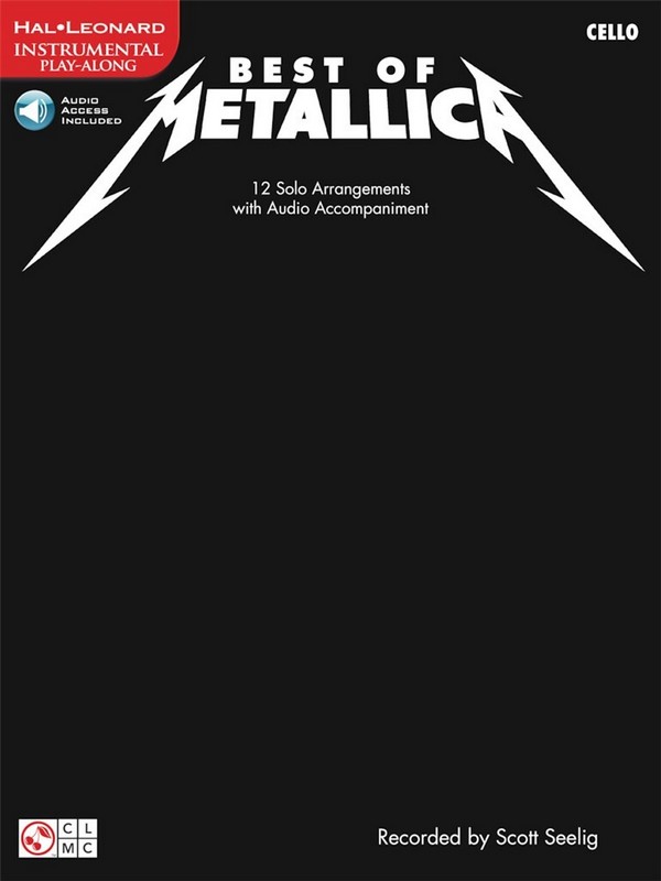 Best of Metallica (+Audio Access):  for cello  