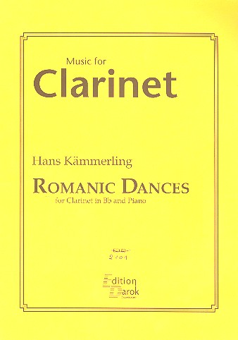 Romanic Dances  for clarinet and piano  