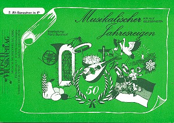 Musikalischer Jahresreigen&nbsp;&nbsp;für Blasorchester&nbsp;&nbsp;2. Altsaxophon in Es