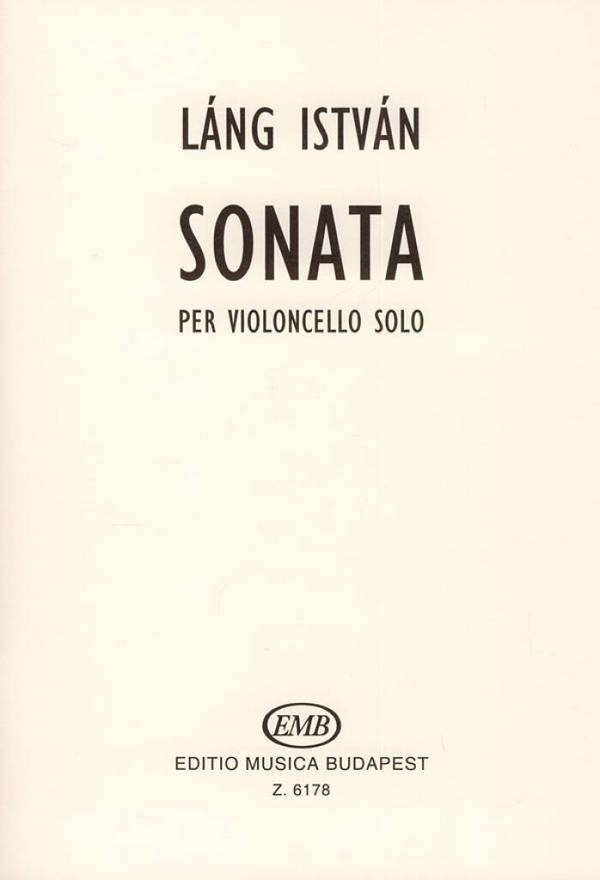 Sonate für Violoncello&nbsp;&nbsp;&nbsp;&nbsp;