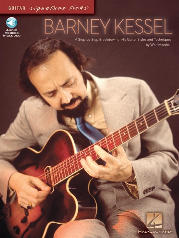 Barney Kessel (+CD): guitar signature  licks (notes, chords, tablature)  
