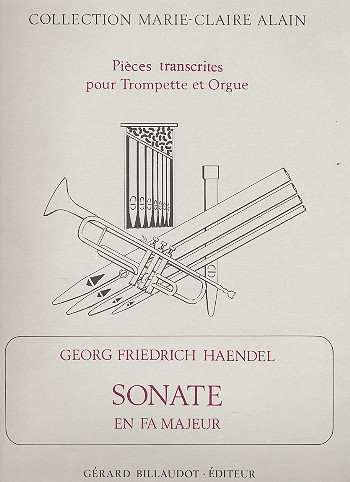 Sonate F-Dur für Trompete und Orgel&nbsp;&nbsp;&nbsp;&nbsp;