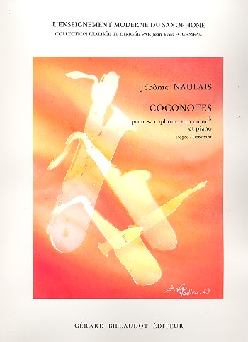 Coconotes pour saxophone alto et piano&nbsp;&nbsp;&nbsp;&nbsp;
