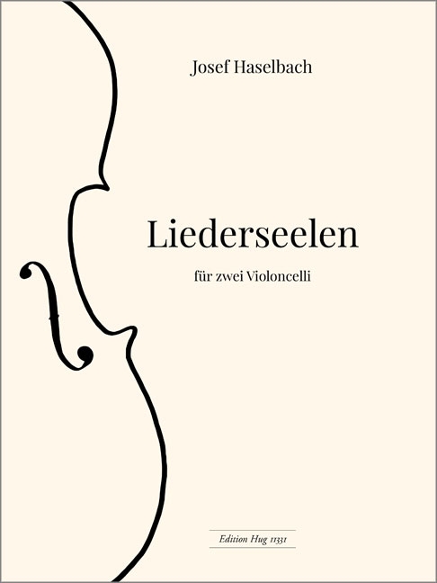 Liederseelen  für 2 Violoncelli  Spielpartitur