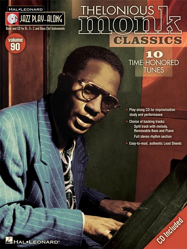 Thelonious Monk Classics (+CD): for  Bb, Es, C and bass clef instruments  jazz playalong vol.90