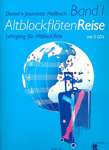 Altblockflöten-Reise Band 1 (+3 CD's