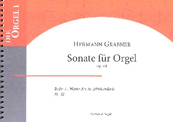 Sonate op.40  für Orgel  