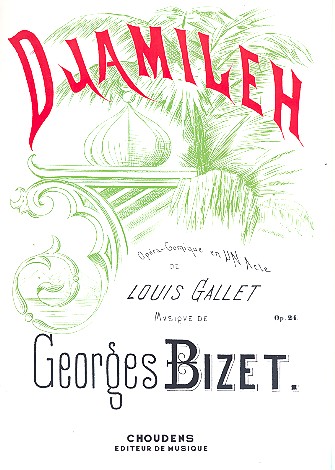 Djamileh op.24 edition chant et piano  (fr/en)  