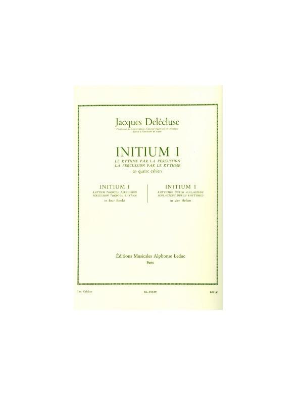 Initium vol.1 Rhythmus durch  Schlagzeug, Schlagzeug durch  Rhythmus (fr/en/dt)
