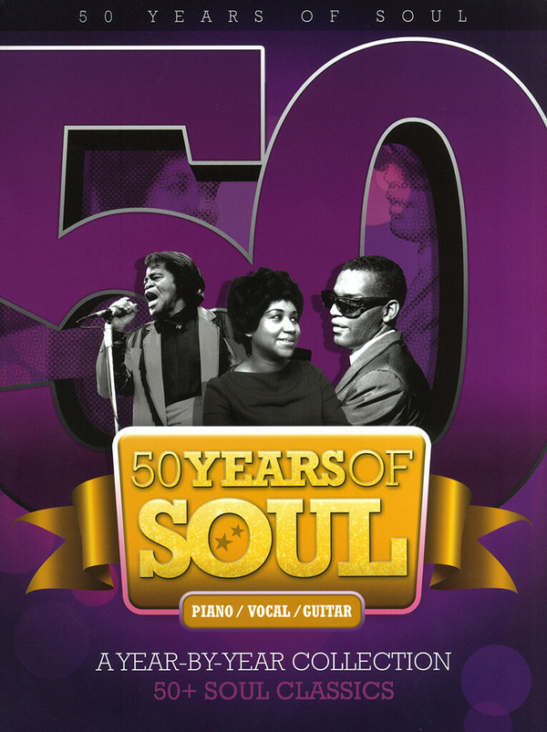 50 Years of Soul&nbsp;&nbsp;songbook piano/vocal/guitar&nbsp;&nbsp;
