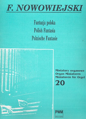 Polnische Fantasie op.9,1  für Orgel  