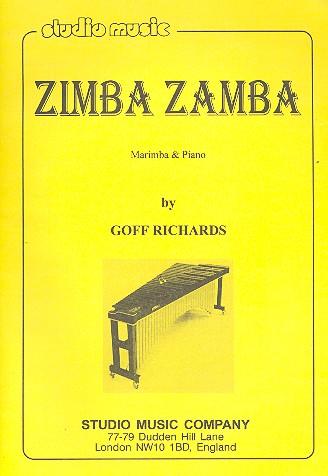 Zimba Zamba für Marimba und Klavier    