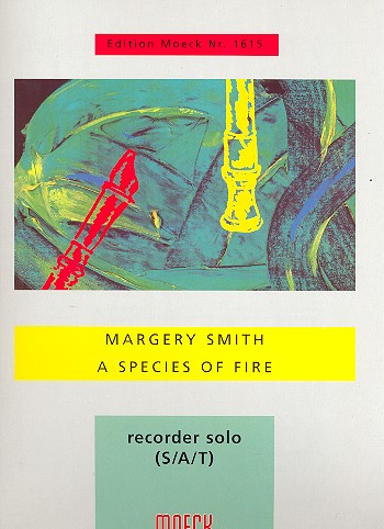 A Species of Fire für Blockflöte solo  (S/A/T)  (2007)