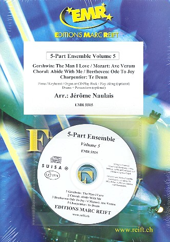Album vol.5 (+CD) for 5 part ensemble&nbsp;&nbsp;score and parts&nbsp;&nbsp;