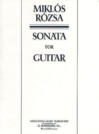 Sonata  for guitar  