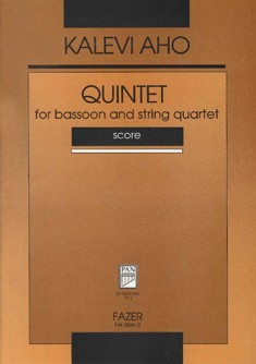 Quintett für Fagott und Streichquartett  Studienpartitur  