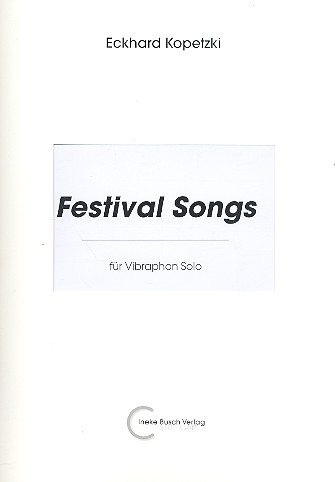 Festival Songs für Vibraphon    