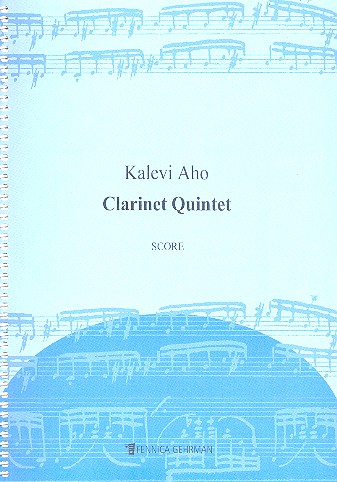 Quintet  for clarinet, 2 violins, viola and cello  score,  archive copy
