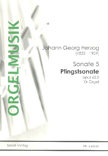 Sonate Nr.5 op.62,5  für Orgel  