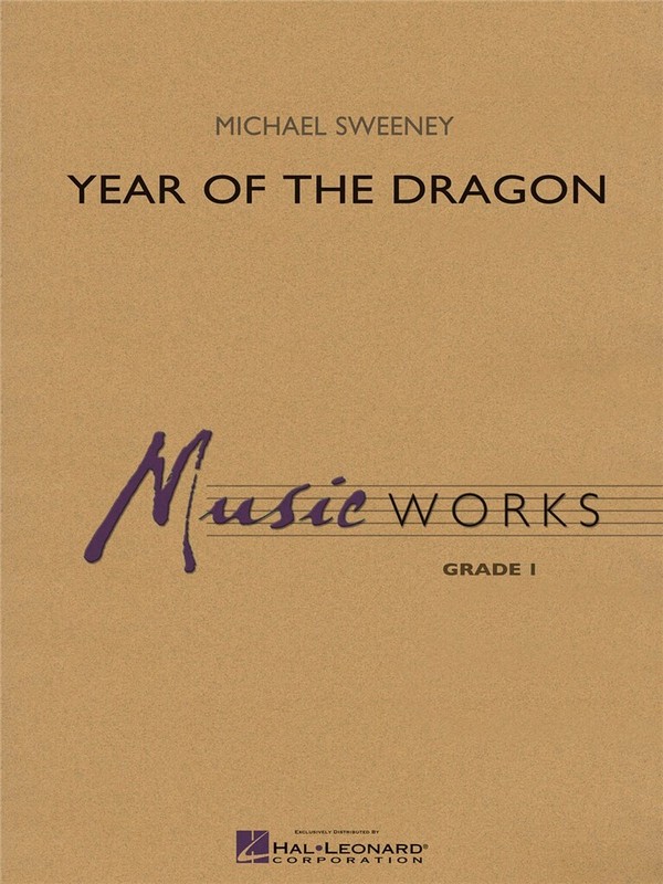 Year of the Dragon (+CD) for wind ensemble&nbsp;&nbsp;score and parts&nbsp;&nbsp;