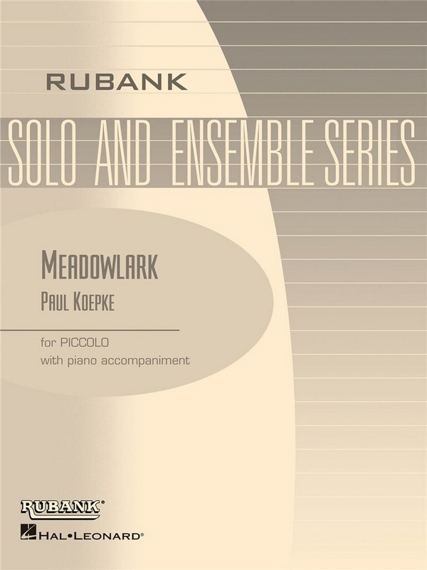 Meadowlark für Piccolo und Klavier&nbsp;&nbsp;&nbsp;&nbsp;