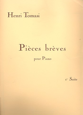 PIèces brèves &nbsp;&nbsp;pour piano&nbsp;&nbsp;
