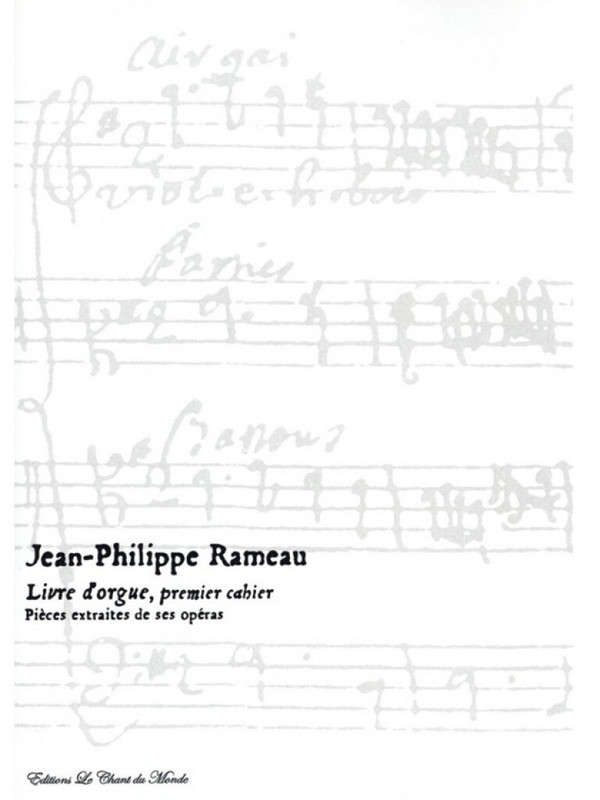 Livre d'orgue vol.1&nbsp;&nbsp;pour orgue&nbsp;&nbsp;