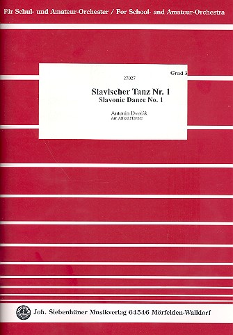 Slawischer Tanz Nr.1 für Schul- und&nbsp;&nbsp;Amateur-Orchester&nbsp;&nbsp;Partitur und Stimmen