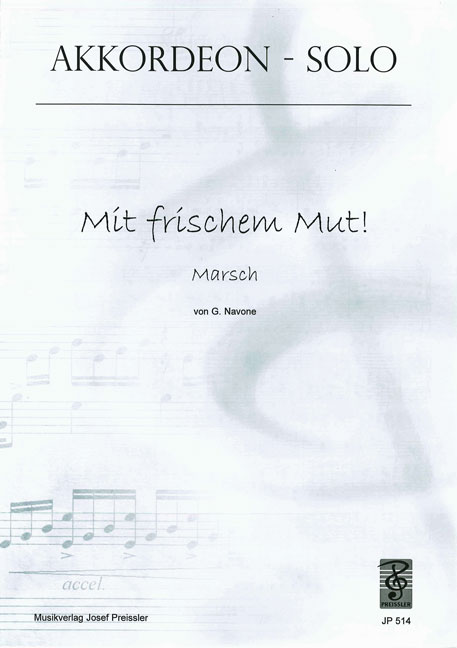 Mit frischem Mut&nbsp;&nbsp;für Akkordeon&nbsp;&nbsp;