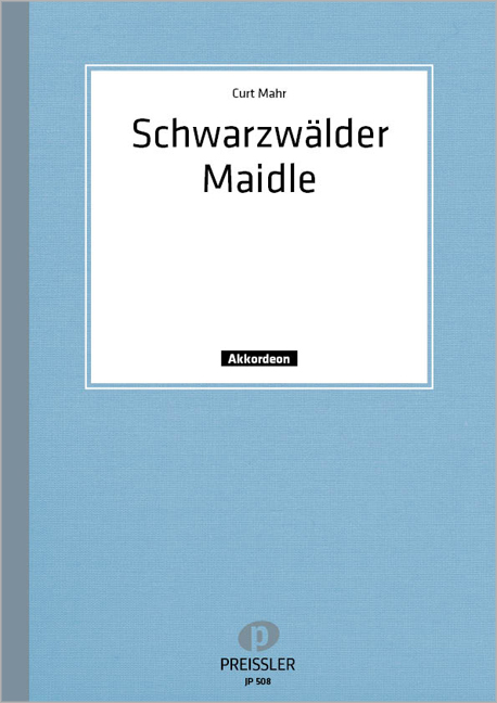 Schwarzwälder Maidle  für Akkordeon  