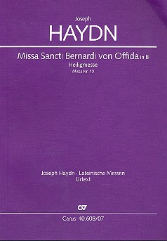 Missa Sancti Bernhardi von Offida&nbsp;&nbsp;Studienpartitur&nbsp;&nbsp;