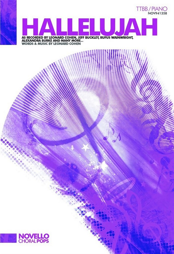 Hallelujah  for male chorus and piano  score