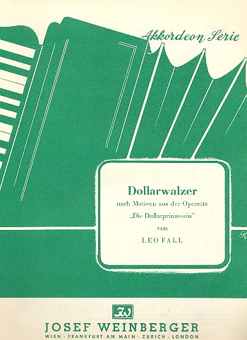 Dollarwalzer  für Akkordeon  