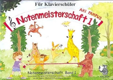 Notenmeisterschaft Band 1  für Klavier  